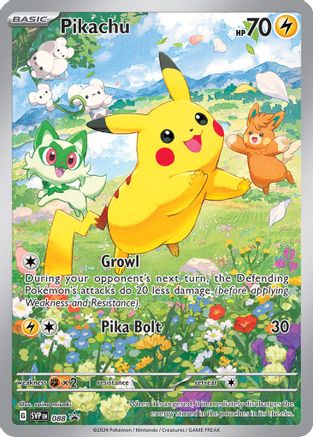 Pikachu 088 - SV Scarlet & Violet Promo Cards Holofoil