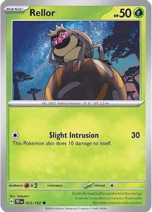 Rellor 023/162 - SV05 Temporal Forces Reverse Holofoil