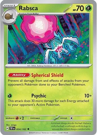 Rabsca 024/162 - SV05 Temporal Forces Reverse Holofoil