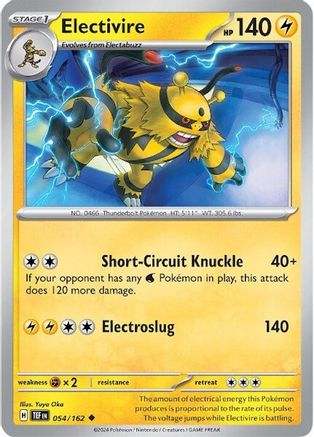 Electivire 054/162 - SV05 Temporal Forces