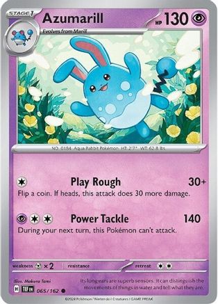 Azumarill 065/162 - SV05 Temporal Forces