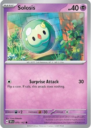 Solosis 070/162 - SV05 Temporal Forces Reverse Holofoil