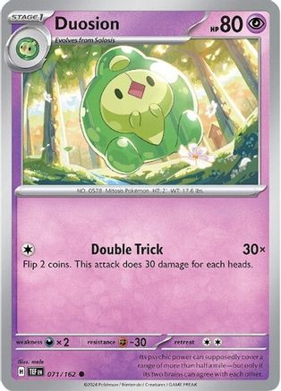 Duosion 071/162 - SV05 Temporal Forces