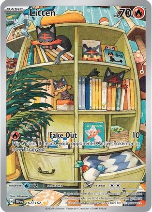 Litten 167/162 - SV05 Temporal Forces Holofoil