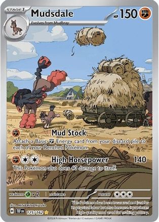 Mudsdale 175/162 - SV05 Temporal Forces Holofoil