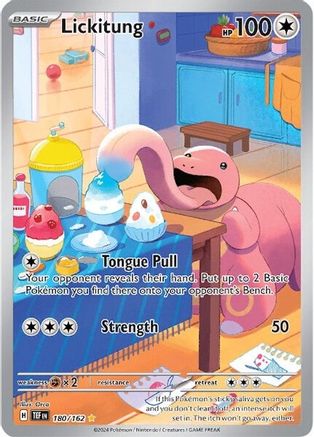 Lickitung 180/162 - SV05 Temporal Forces Holofoil