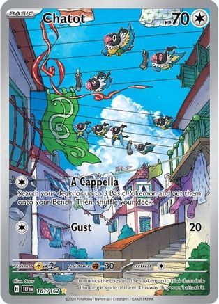 Chatot 181/162 - SV05 Temporal Forces Holofoil