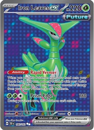 Iron Leaves ex 186/162 - SV05 Temporal Forces Holofoil