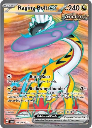 Raging Bolt ex 196/162 - SV05 Temporal Forces Holofoil