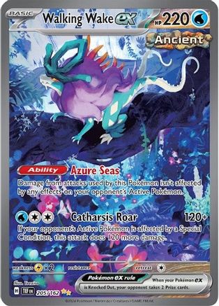 Walking Wake ex 205/162 - SV05 Temporal Forces Holofoil