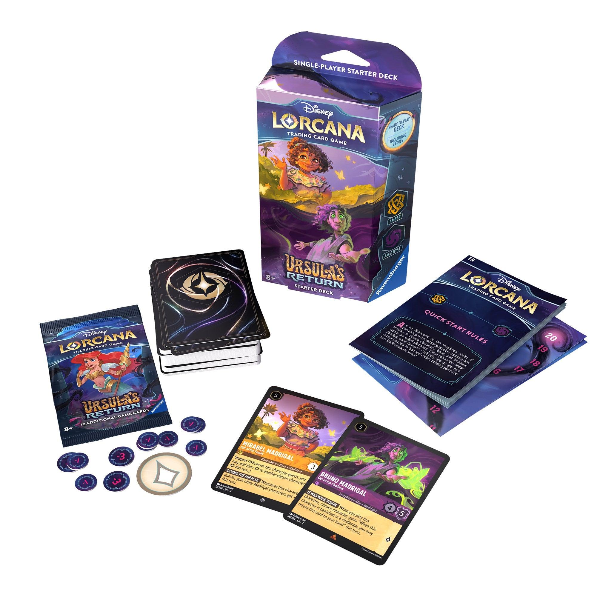 Ursula's Return - Starter Deck (Amber & Amethyst) - Josh's Cards