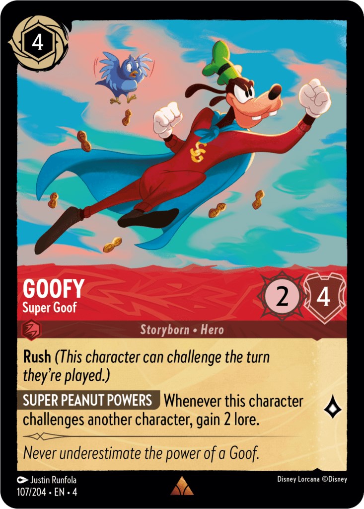 Goofy - Super Goof (107/204) - Ursulas Return