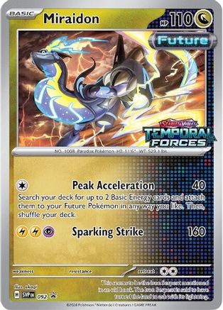 Miraidon 092 - SV Scarlet & Violet Promo Cards - Holofoil