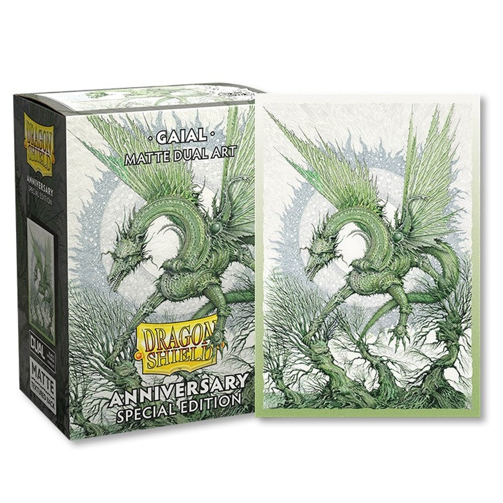 Dragon Shield Special Anniversary Dual Matte Standard Sleeves Gaial 100 Pack