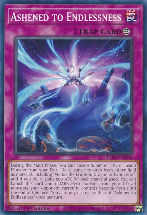 Ashened to Endlessness (LEDE-EN096) - Legacy of Destruction 1st Edition