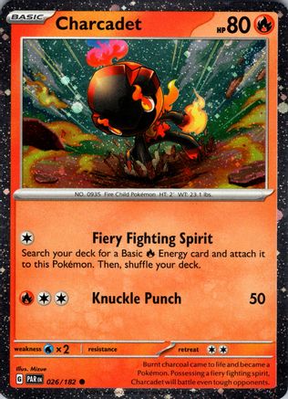 Charcadet (Cosmos Foil) 026/182 - Miscellaneous Cards & Products Holofoil