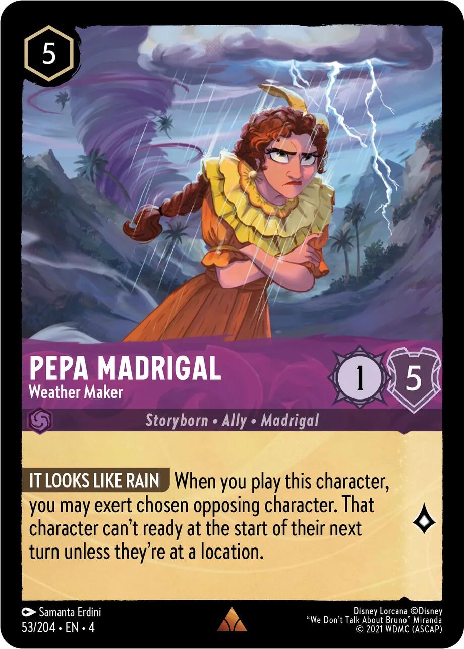Pepa Madrigal - Weather Maker (53/204) - Ursulas Return