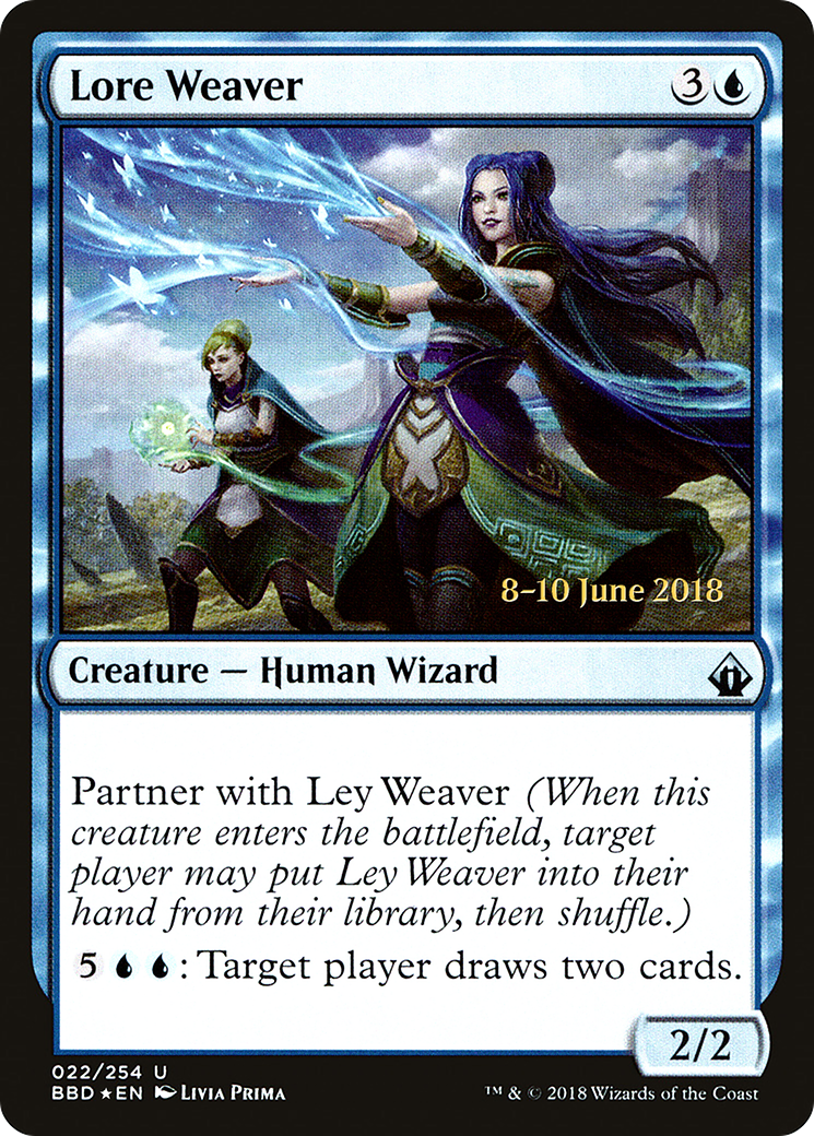 Lore Weaver (LARP-22S) - Battlebond Promos Foil