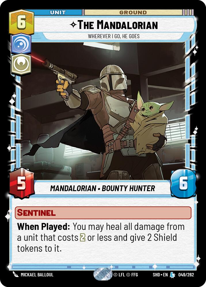 The Mandalorian - Wherever I Go, He Goes (049/262) - Shadows of the Galaxy