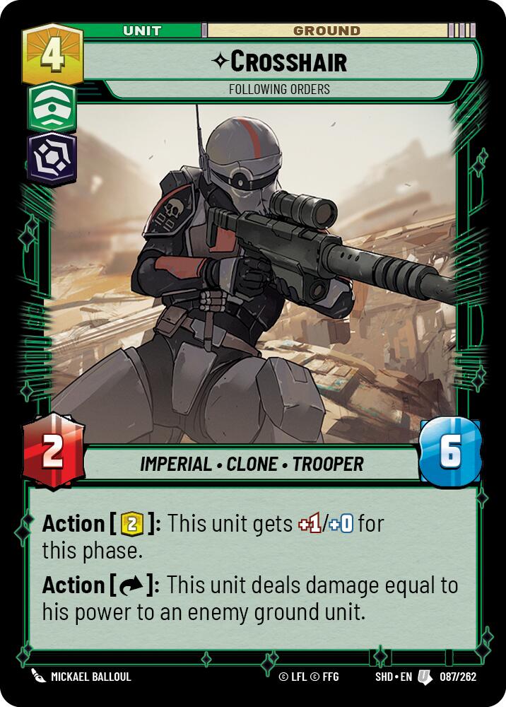 Crosshair - Following Orders (087/262) - Shadows of the Galaxy