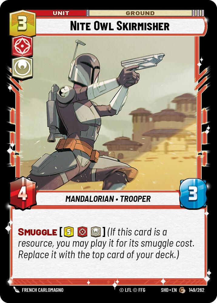 Nite Owl Skirmisher (149/262) - Shadows of the Galaxy