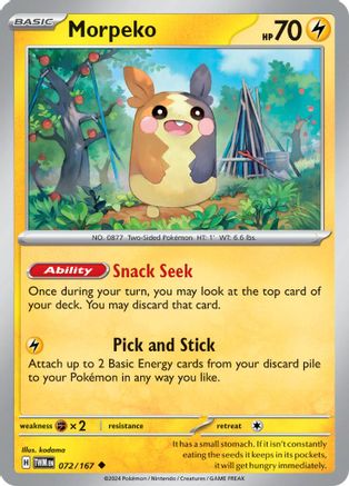 Morpeko 072/167 - SV06 Twilight Masquerade