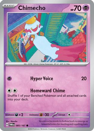 Chimecho 085/167 - SV06 Twilight Masquerade