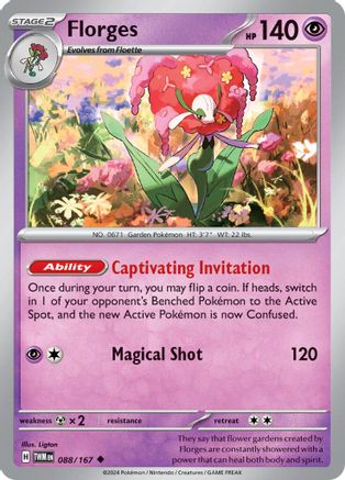 Florges 088/167 - SV06 Twilight Masquerade