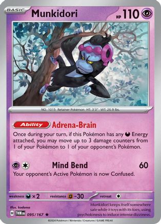 Munkidori 095/167 - SV06 Twilight Masquerade Reverse Holofoil