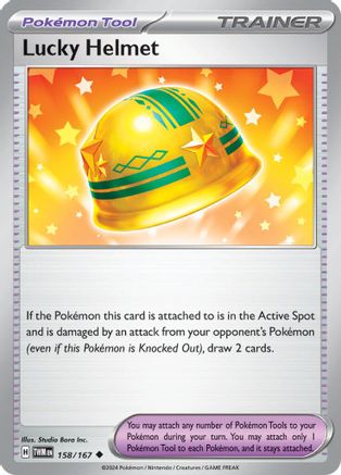 Lucky Helmet 158/167 - SV06 Twilight Masquerade Reverse Holofoil