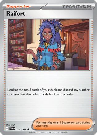 Raifort 161/167 - SV06 Twilight Masquerade Reverse Holofoil