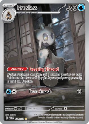 Froslass 174/167 - SV06 Twilight Masquerade Holofoil