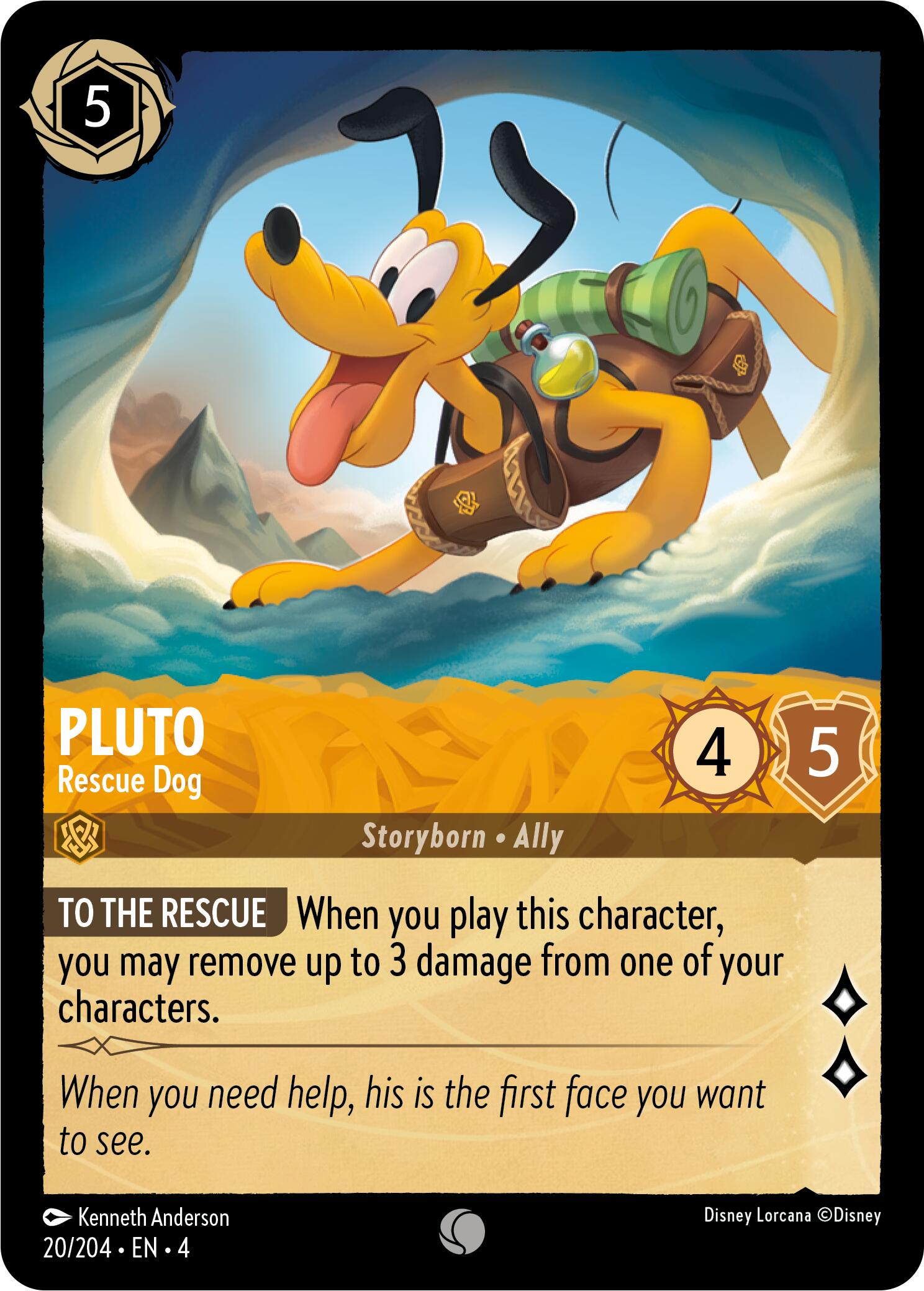 Pluto - Rescue Dog (20/204) - Ursulas Return