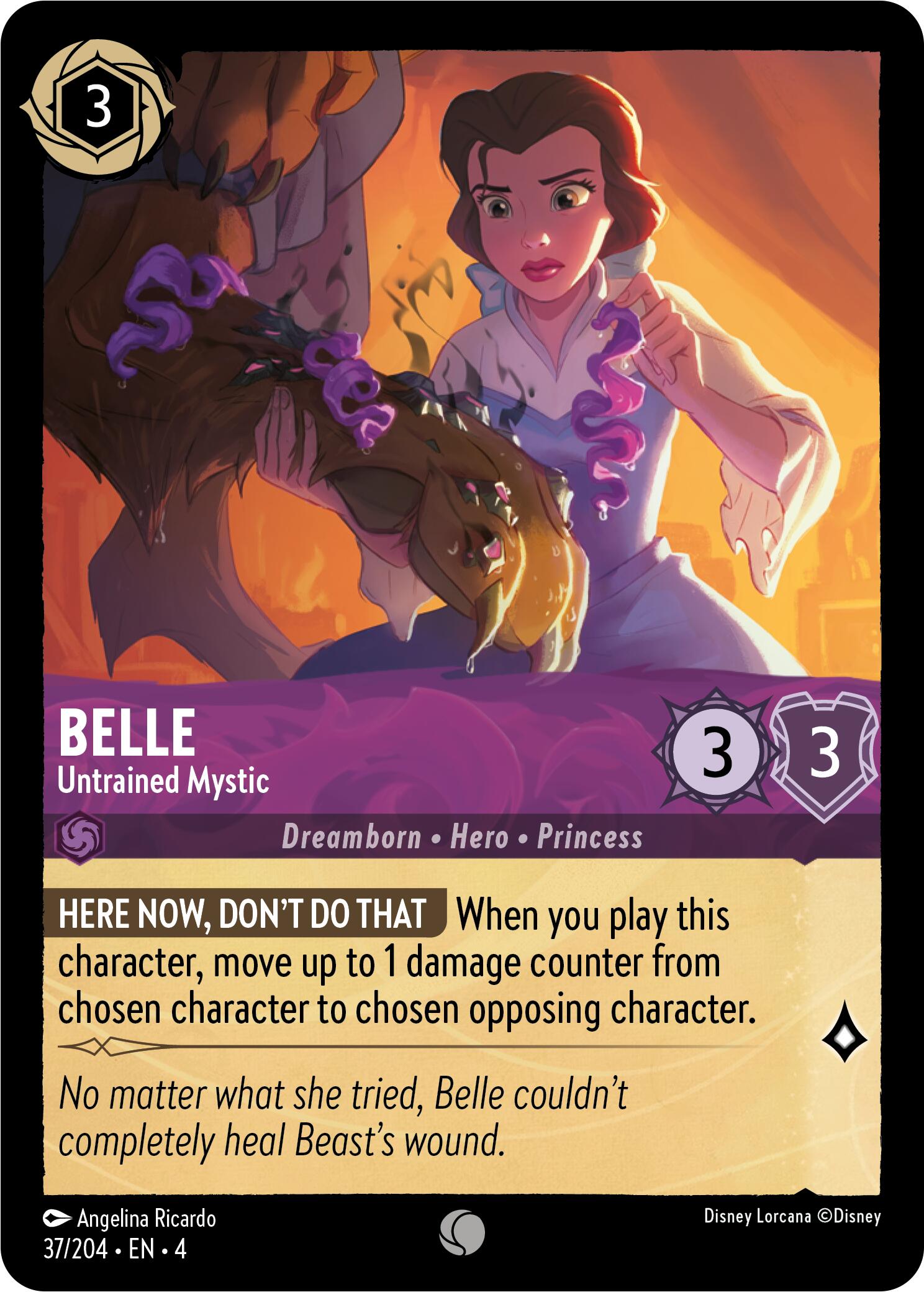 Belle - Untrained Mystic (37/204) - Ursulas Return
