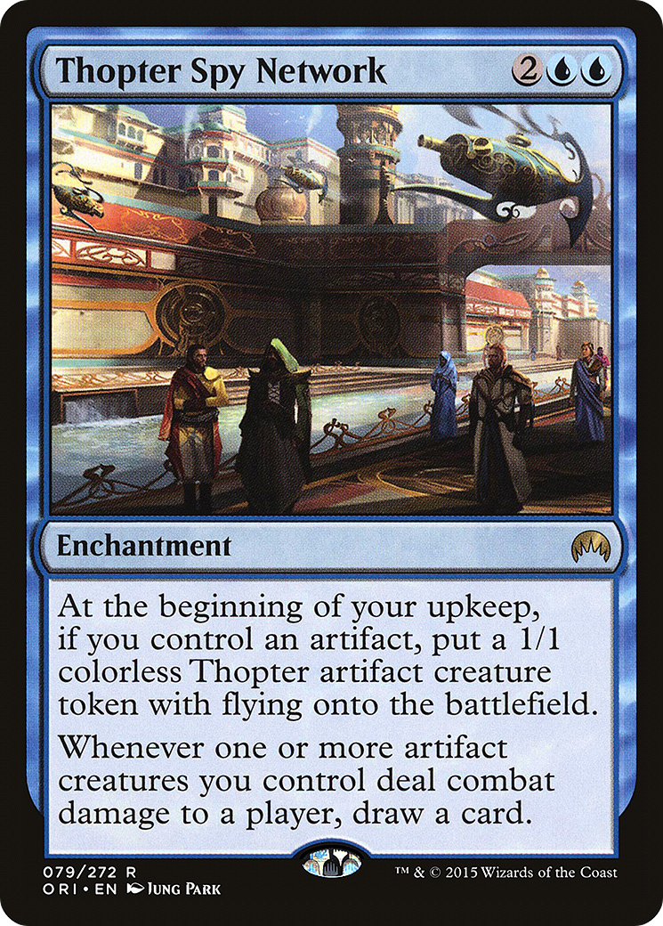 Thopter Spy Network (ORI-079) - Magic Origins Foil