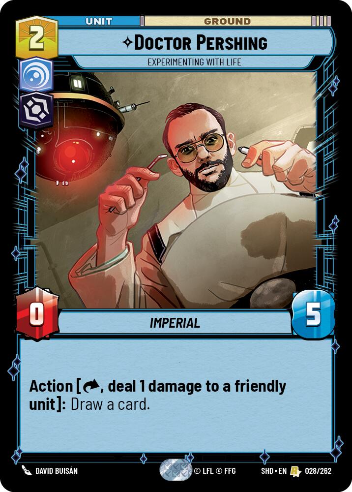 Doctor Pershing - Experimenting With Life (028/262) - Shadows of the Galaxy