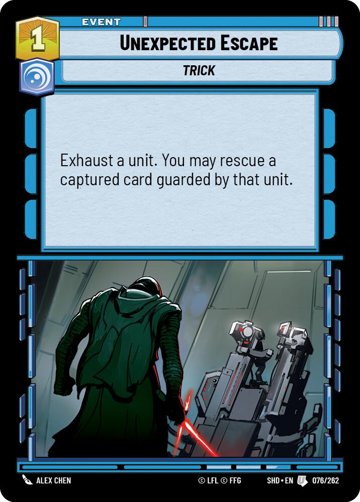Unexpected Escape (076/262) - Shadows of the Galaxy