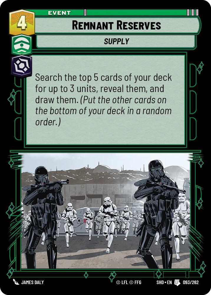 Remnant Reserves (093/262) - Shadows of the Galaxy