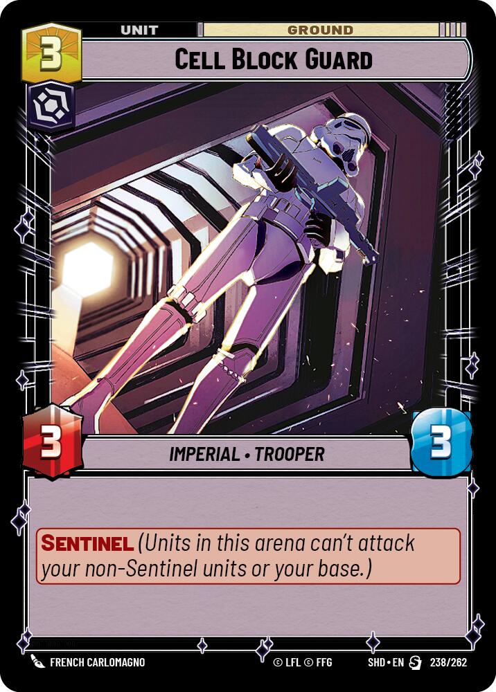 Cell Block Guard (238/262) - Shadows of the Galaxy