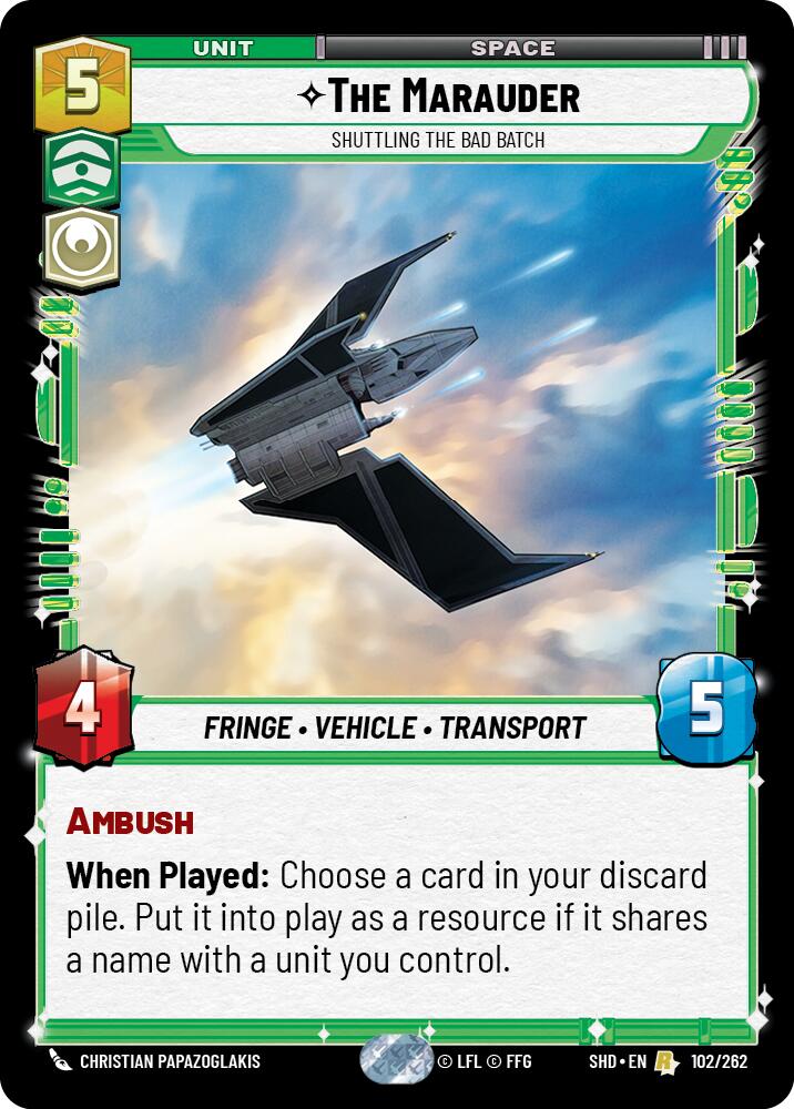 The Marauder - Shuttling the Bad Batch (102/262) - Shadows of the Galaxy