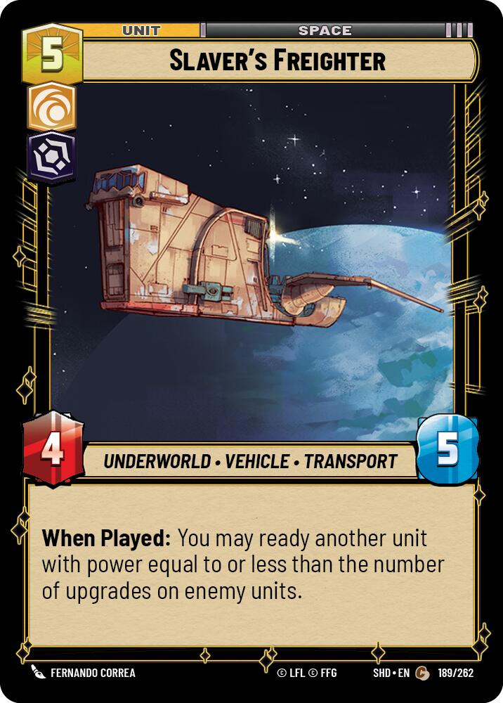 Slaver's Freighter (189/262) - Shadows of the Galaxy