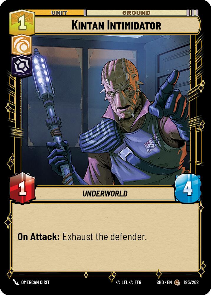 Kintan Intimidator (183/262) - Shadows of the Galaxy