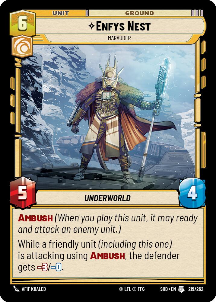 Enfys Nest - Marauder (219/262) - Shadows of the Galaxy