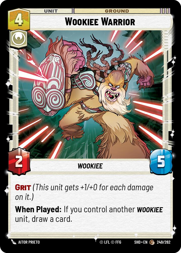 Wookiee Warrior (249/262) - Shadows of the Galaxy