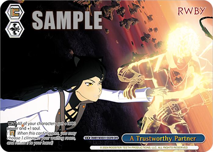 A Trustworthy Partner(OFR) (RWBY/WXE01-55OFR OFR) - RWBY Premium Booster