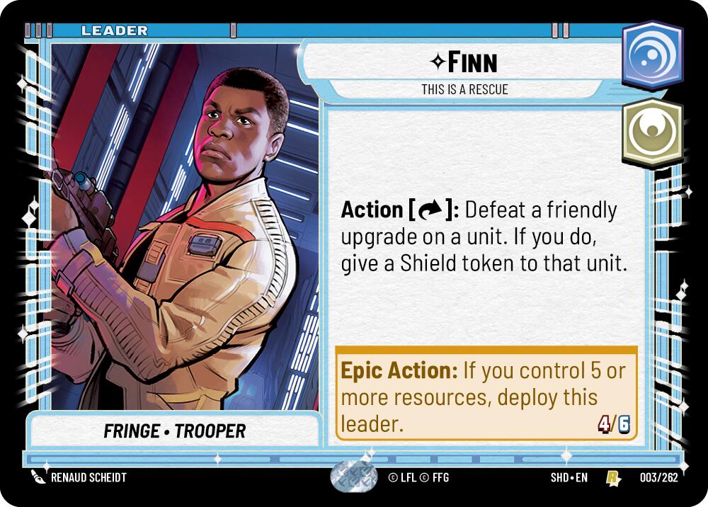 Finn - This is a Rescue (003/262) - Shadows of the Galaxy