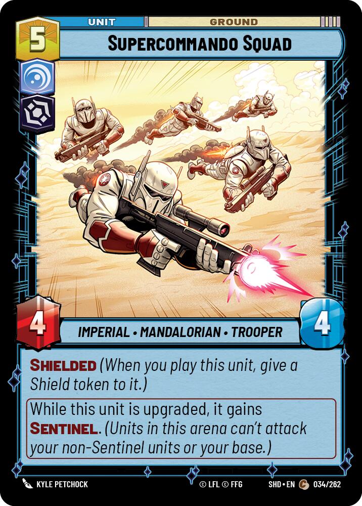 Supercommando Squad (034/262) - Shadows of the Galaxy Foil