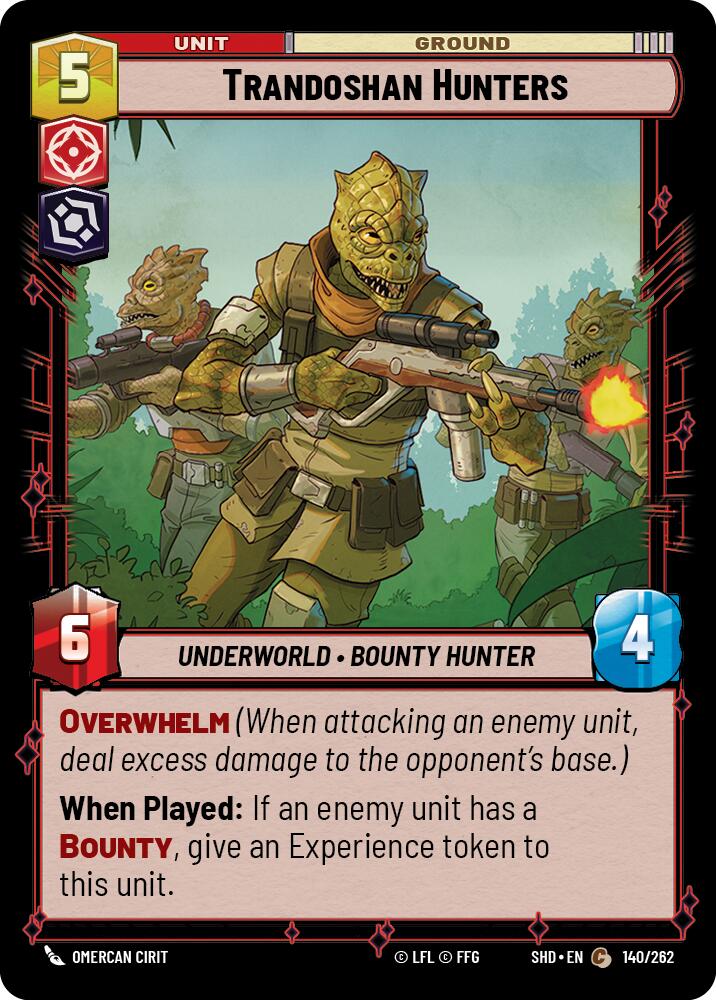 Trandoshan Hunters (140/262) - Shadows of the Galaxy
