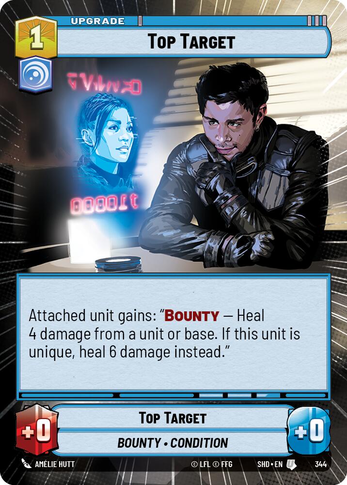 Top Target (Hyperspace) (344) - Shadows of the Galaxy Foil
