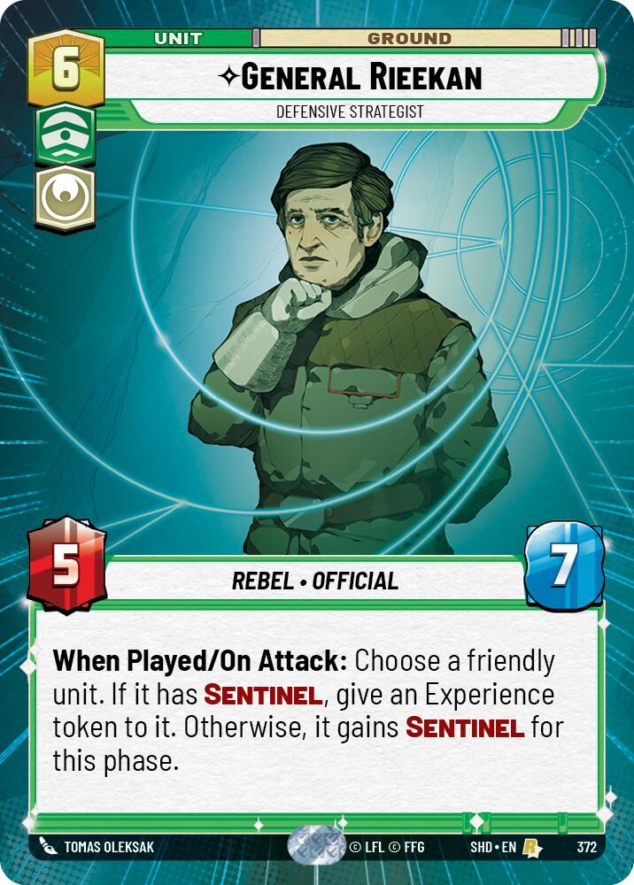 General Rieekan - Defensive Strategist (Hyperspace) (372) - Shadows of the Galaxy